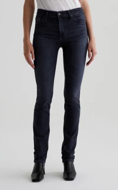AG Jeans- Mari Extended Length Slim Straight Jean floc boutique