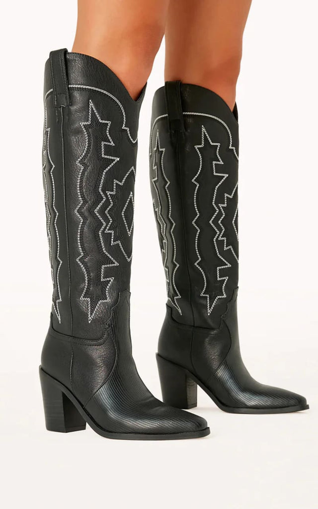 Billini- Roslyn Cowboy Knee High Boot - footwear