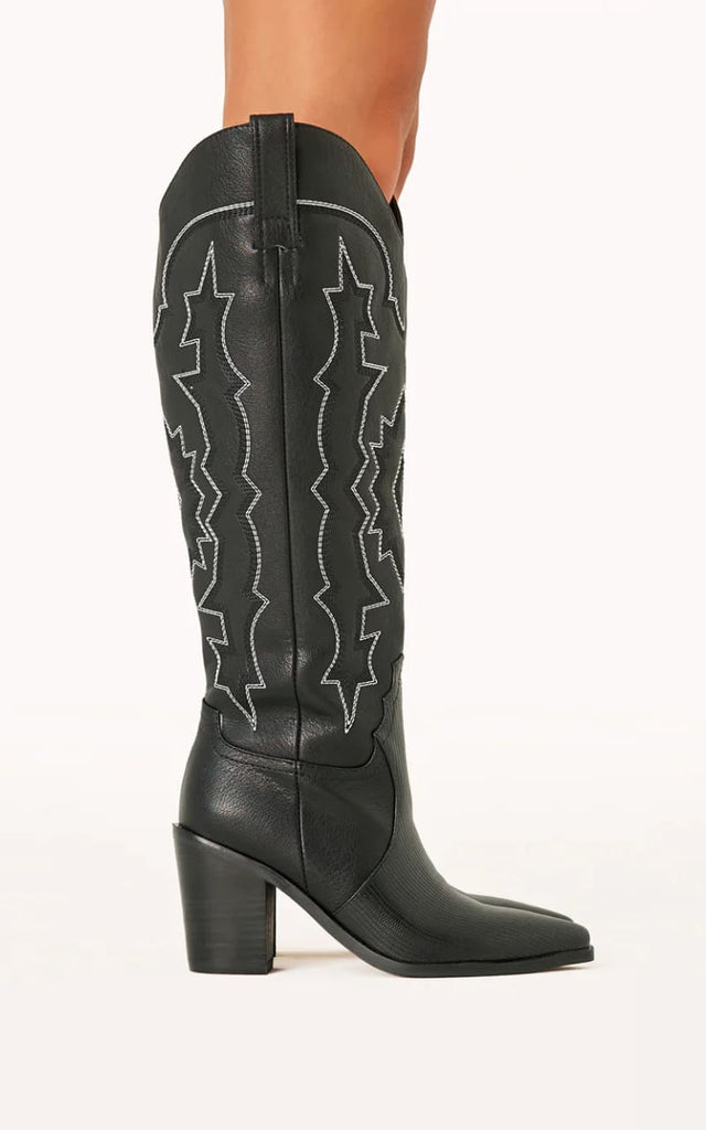 Billini- Roslyn Cowboy Knee High Boot - footwear