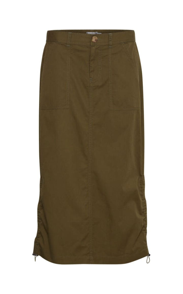 Fransa - June Khaki Skirt