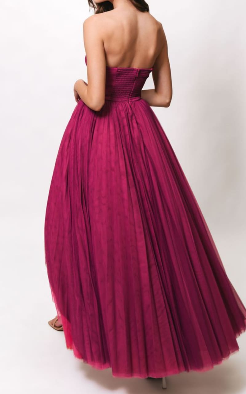 Hutch- Calloway Strapless Bustier Gown