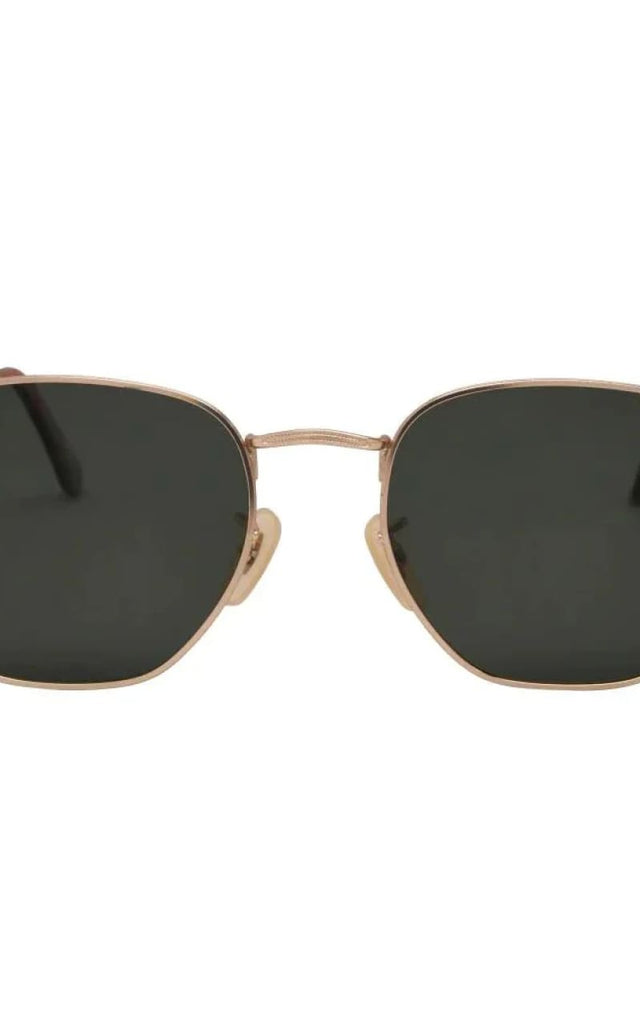 I SEA - Penn Polarized Sunglasses - GOLD/GREEN LENS
