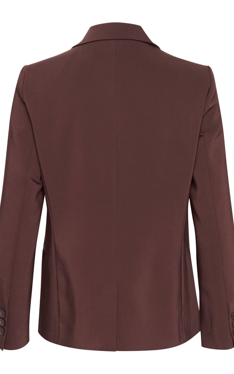 InWear- Zella Classic Short Blazer in Brown Puce | floc boutique