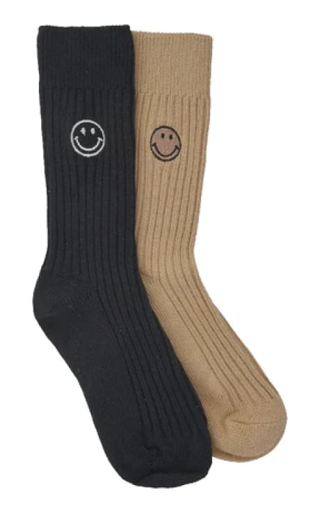 LimLim - Smiley Embroidered Socks - accessories