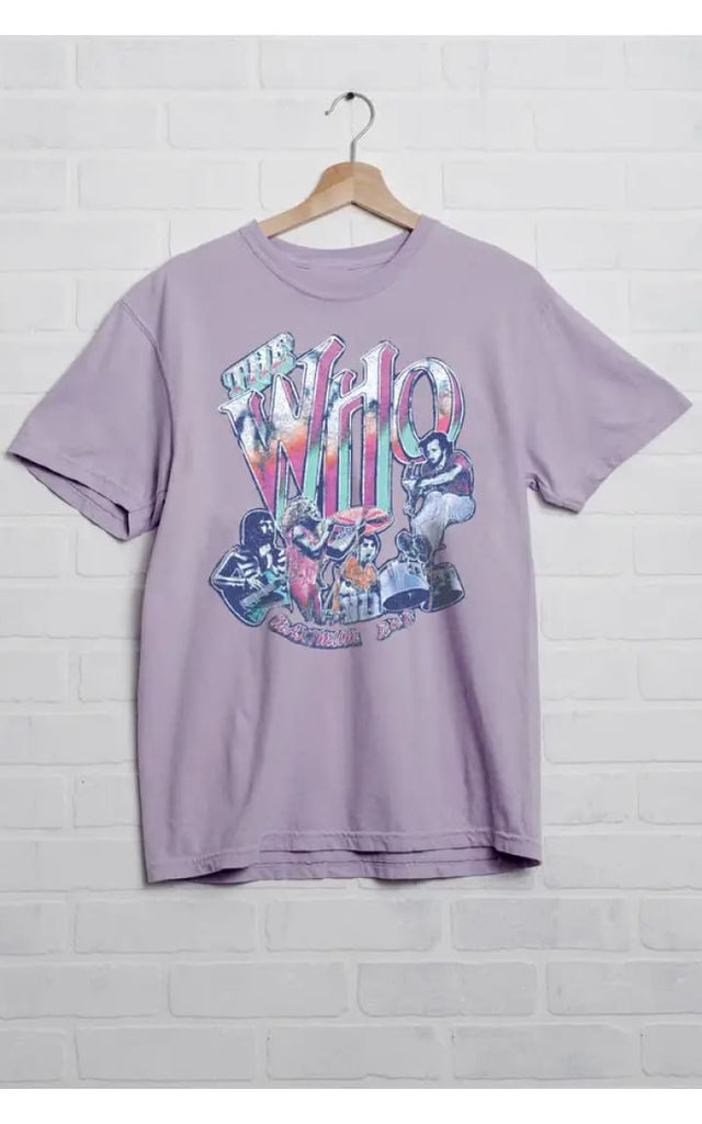 LivyLu - The Who Max R&B Lilac Thrifted Licensed Graphic