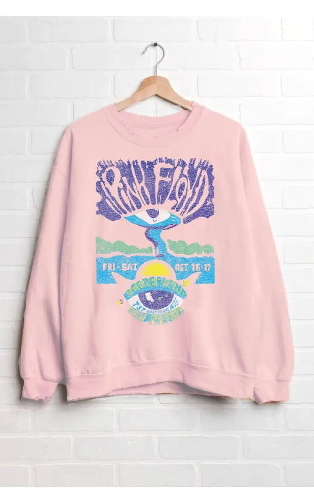 LivyLu - Pink Floyd Pepperland Thrifted Graphic Sweatshirt