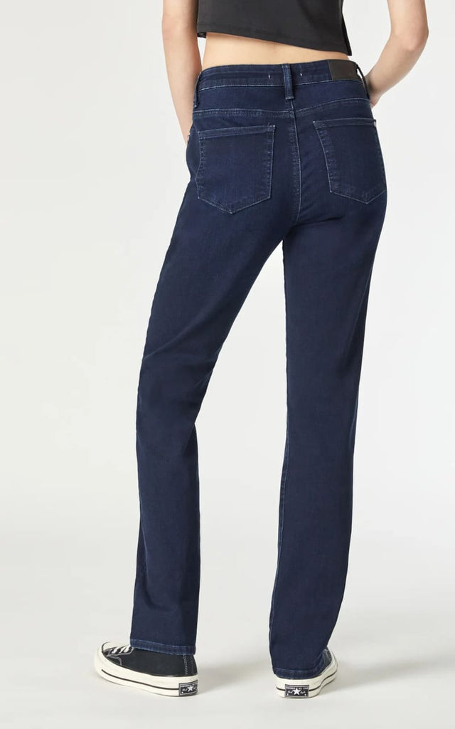 Mavi - Kendra Straight Leg Jeans in Ink Feather blue - denim