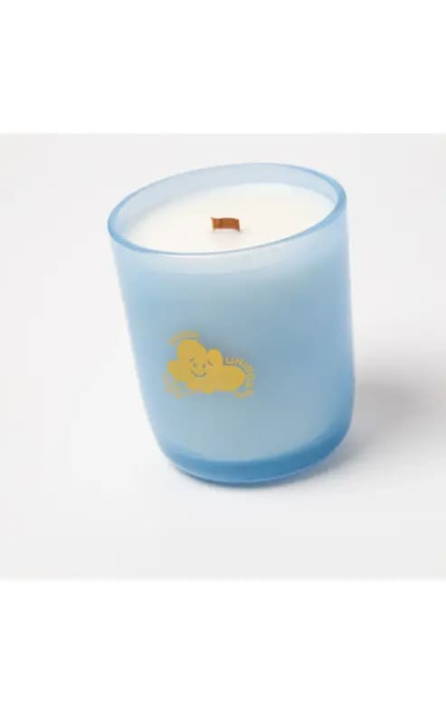 Milk Jar - Coconut Soy Wood Wick Candle in Silver Linings | floc boutique