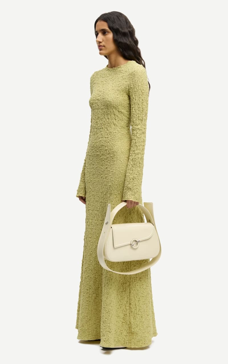 samsoe green dress Samsoe- Sadaisy Maxi in Sage nav_division:Dress