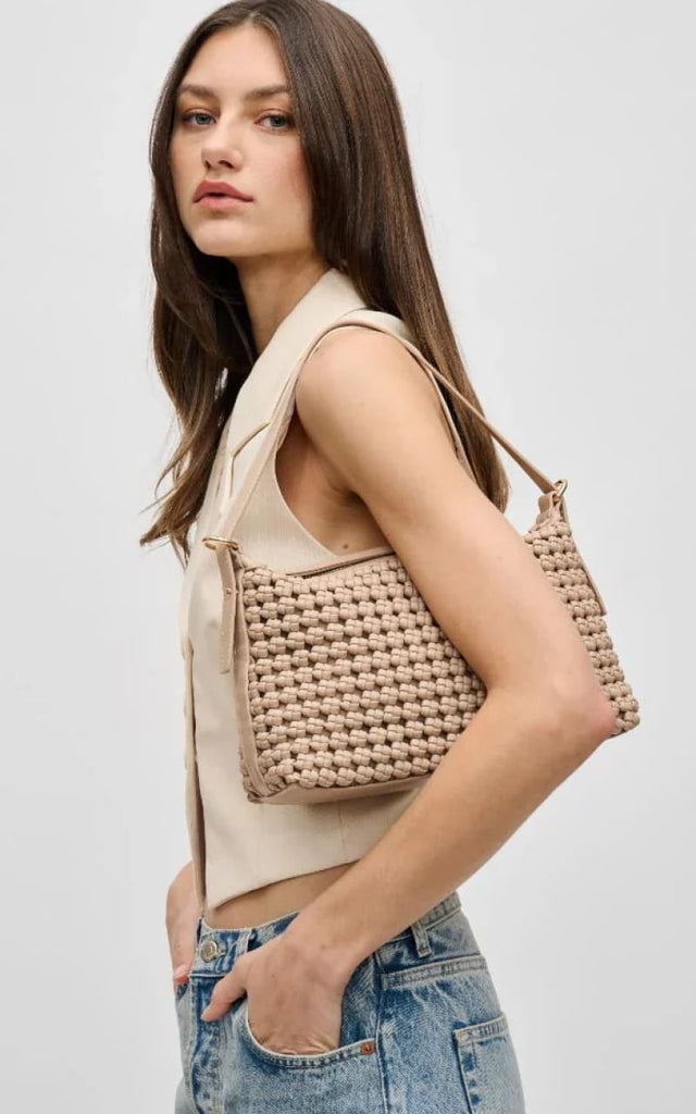Urban Expressions - Dottie Braided Handbag - accessories