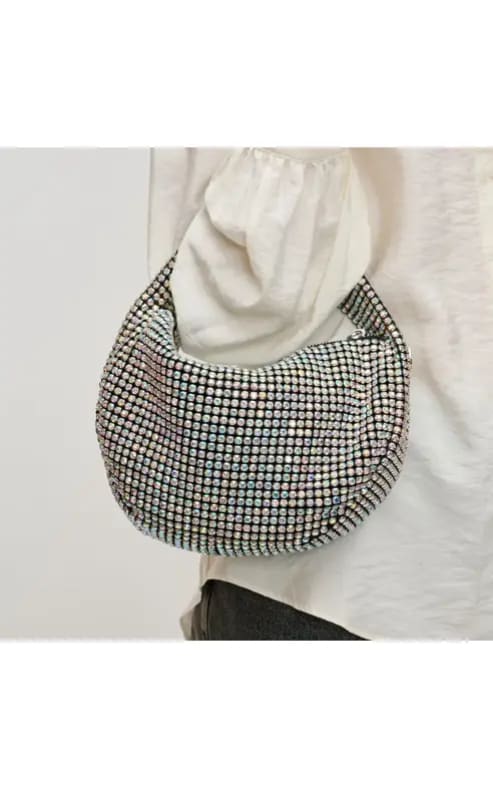 「good evening」 Urban Expression- Asa Evening Bag in Iridescent | floc boutique
