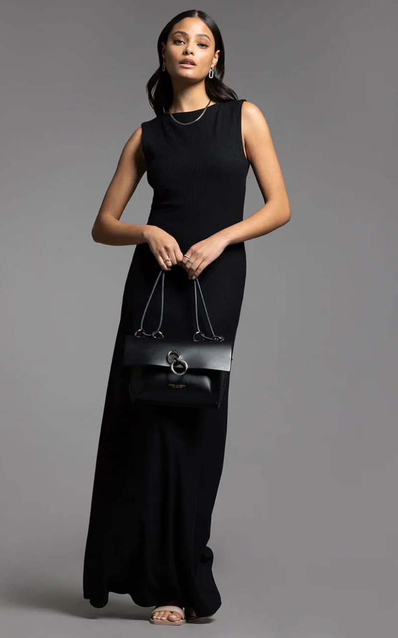 Weekend- Leighton Maxi Dress in Black - DRESS