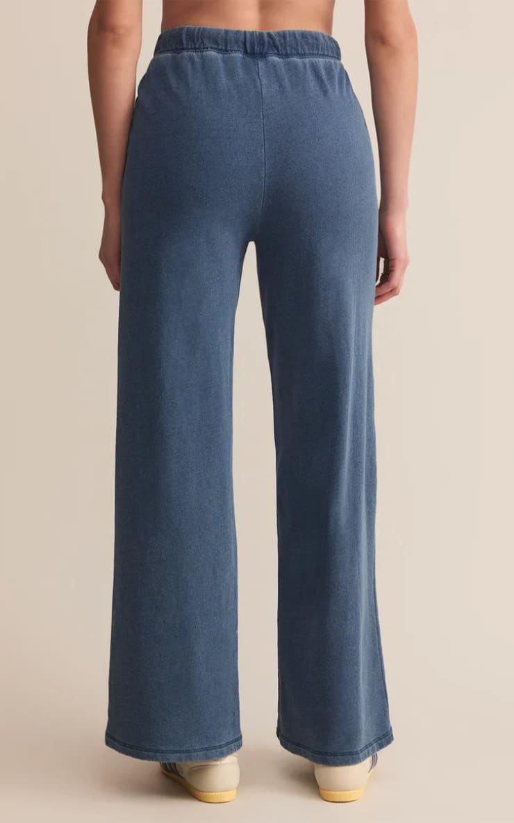 Z SUPPLY- Hunter Knit Denim Pant in Vintage Indigo | floc boutique