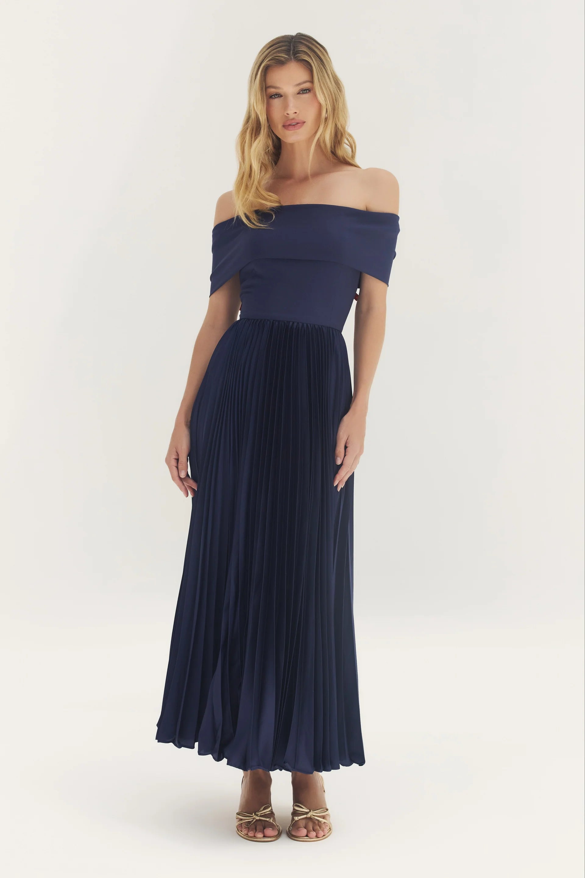 Hutch - Stockton Dress in Navy