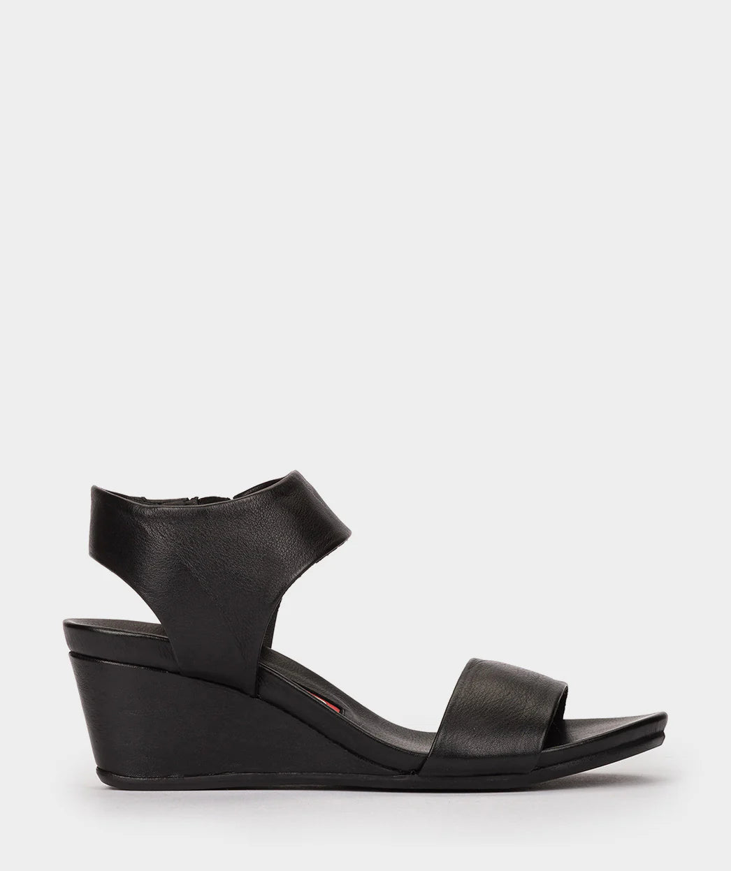 Pedro Miralles- Manciles Wedge Sandals in Black