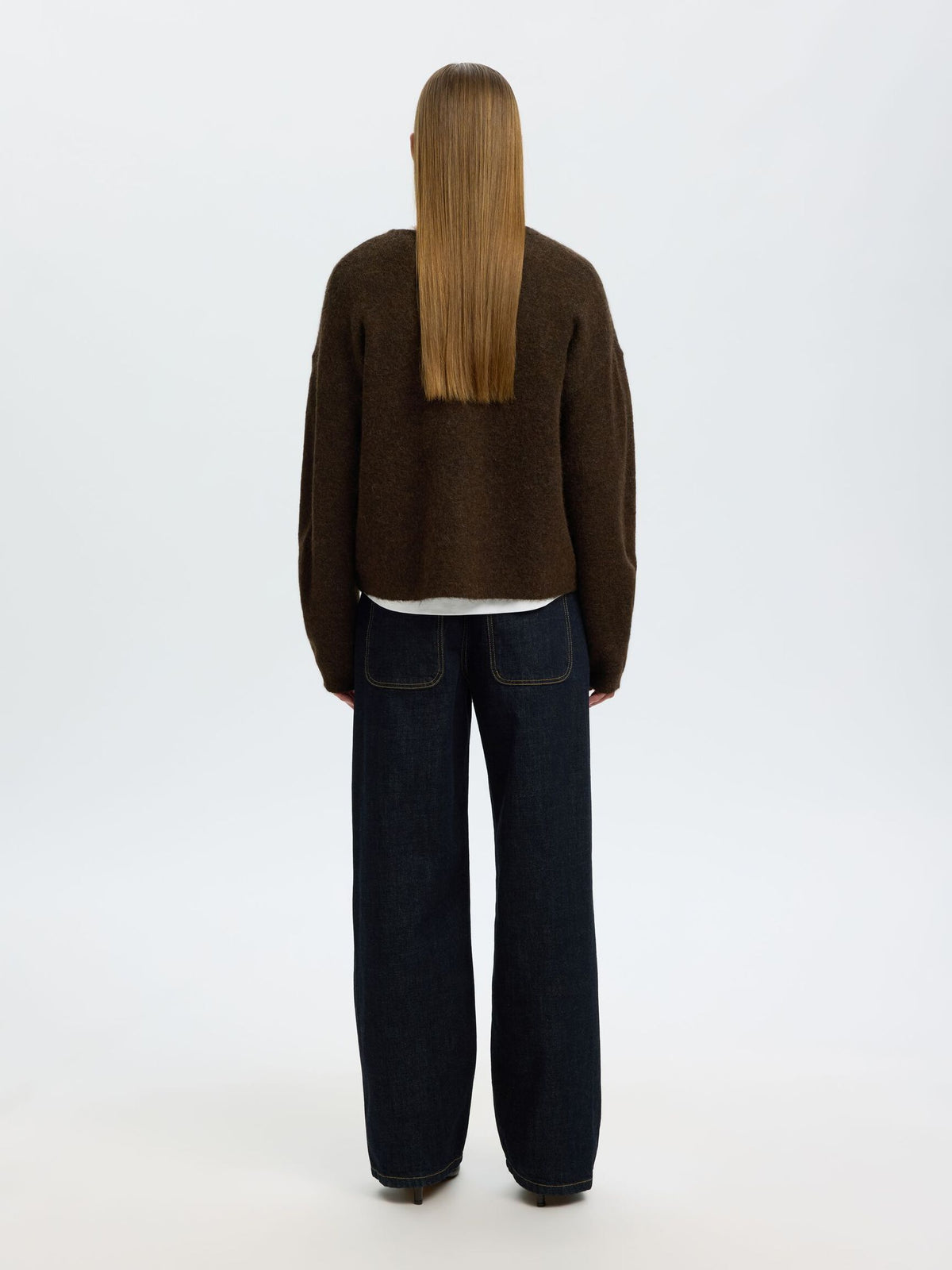 Selected- Duffle Cardigan in Delicioso