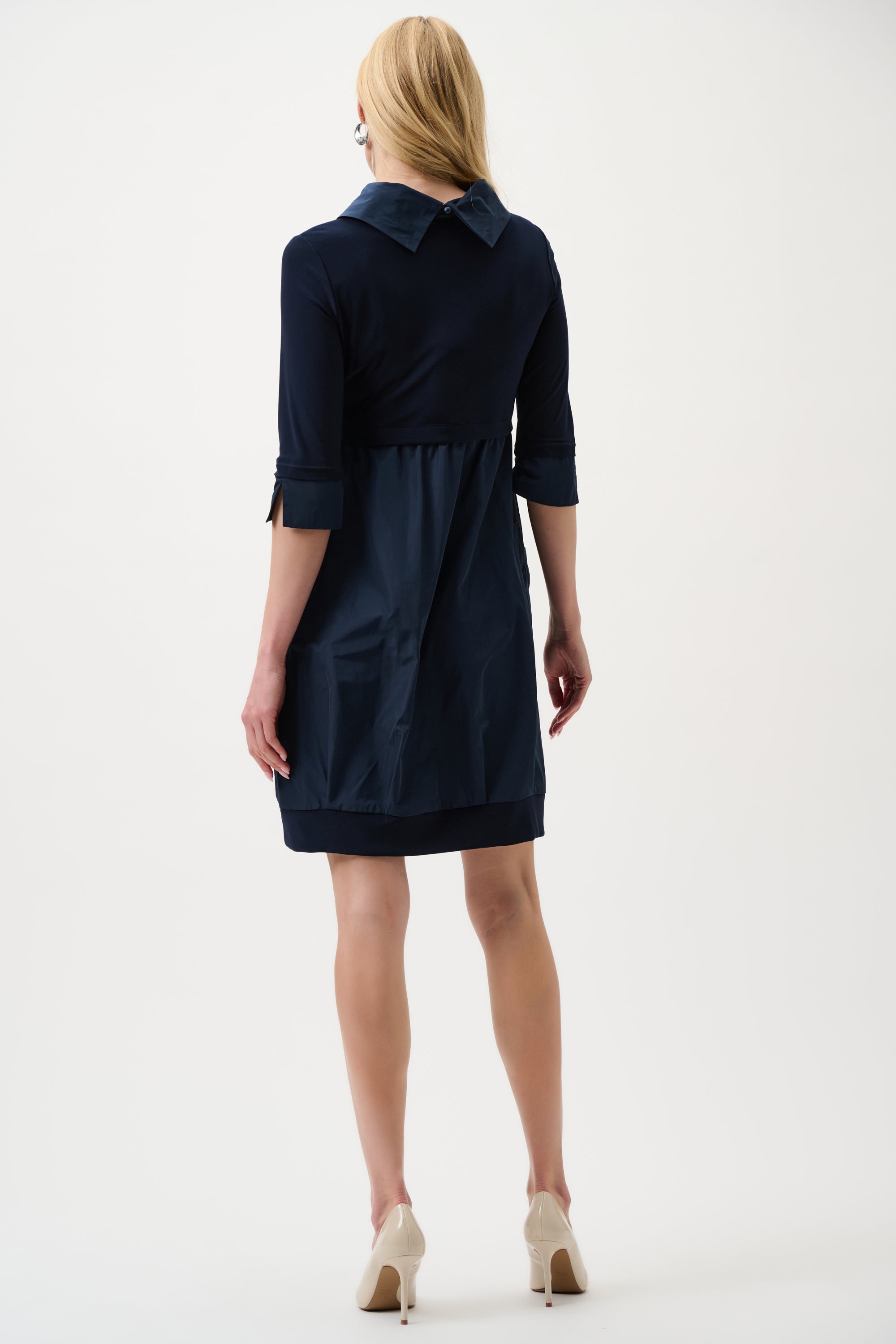 Joseph Ribkoff- Cocoon Mini Dress in Midnight Blue