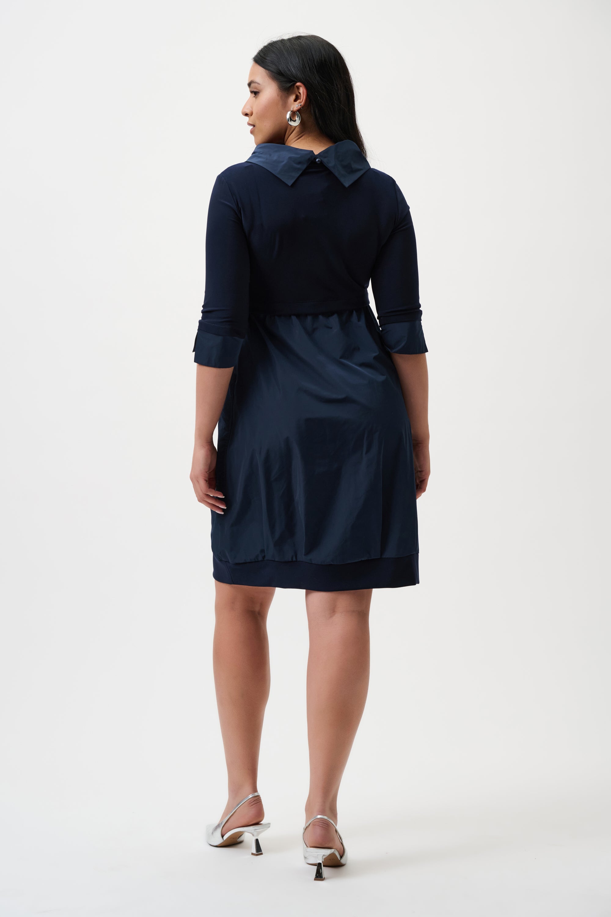 Joseph Ribkoff- Cocoon Mini Dress in Midnight Blue