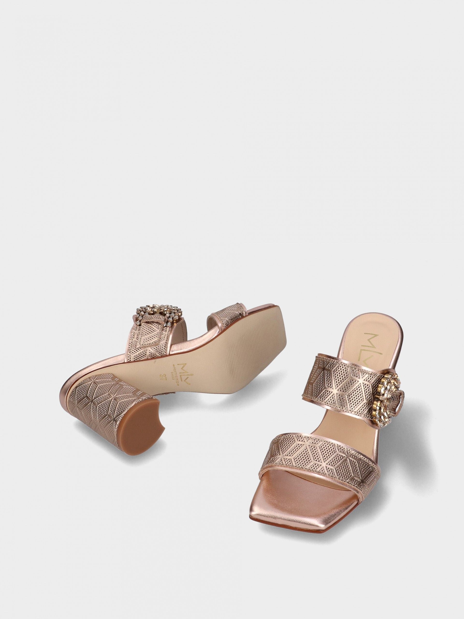 MLV - Catarina High Heel Sandals in Nude