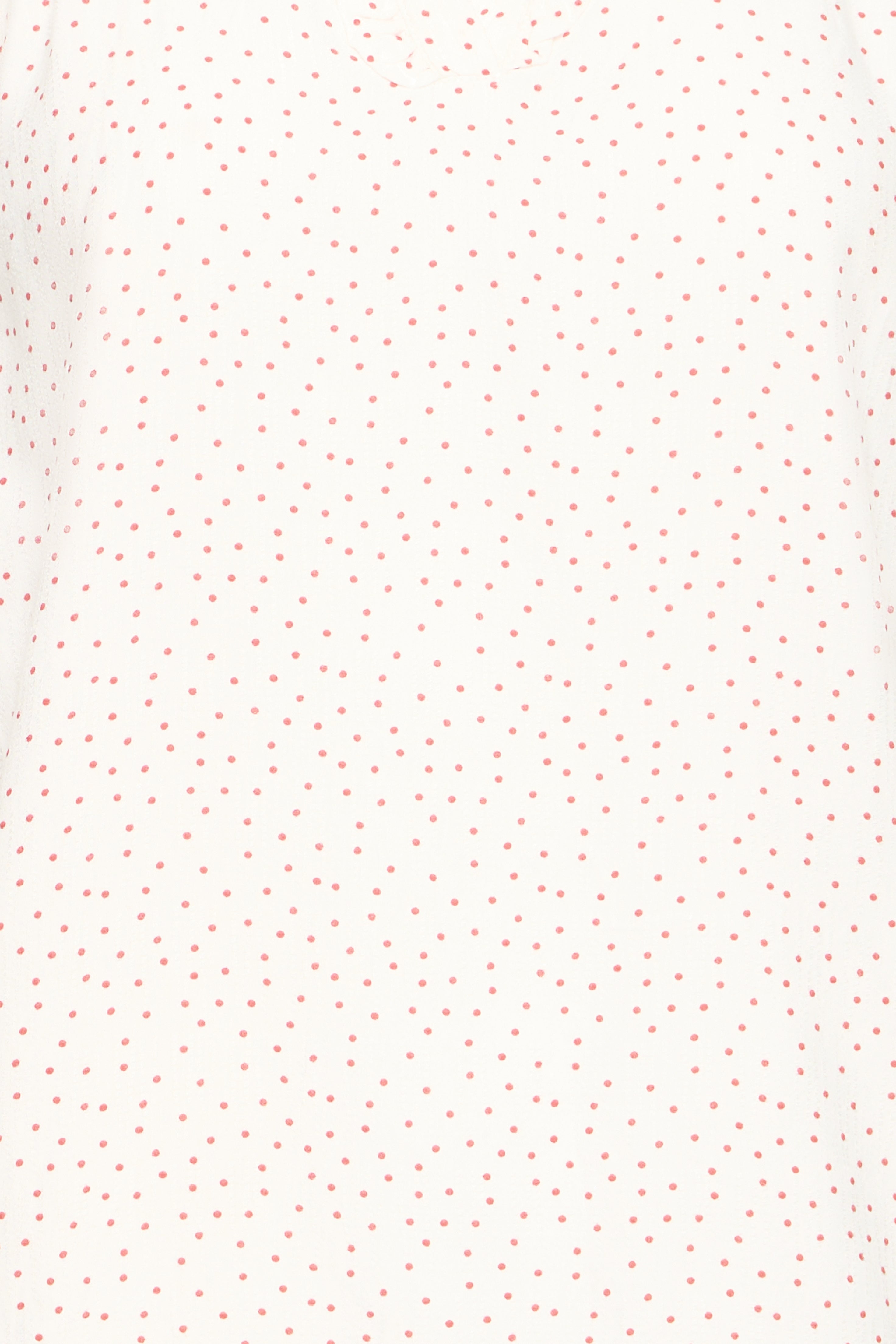 Fransa- Laya Blouse in Red Polka Dot