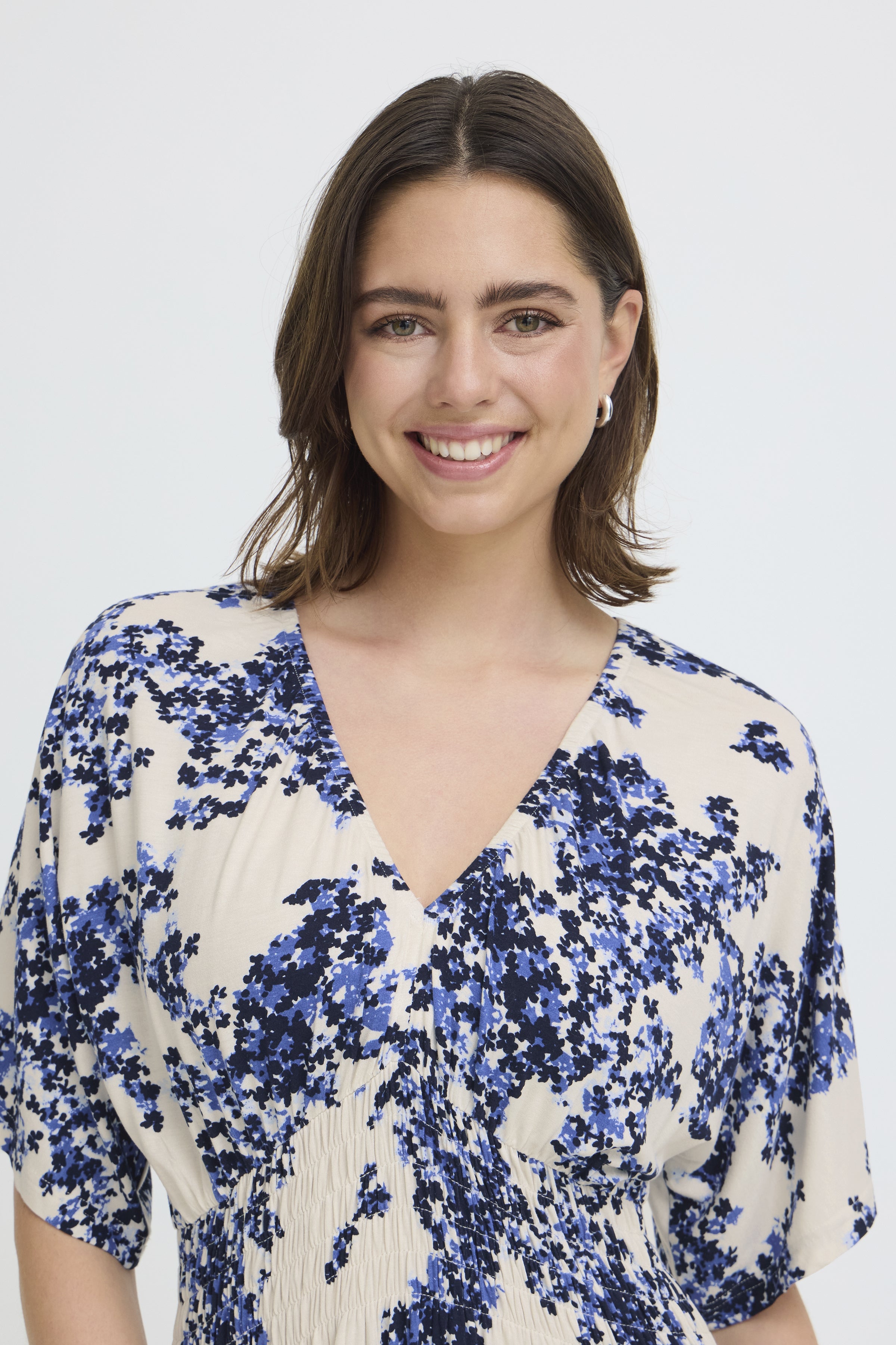 Fransa- Amy Dress in Soft Petal
