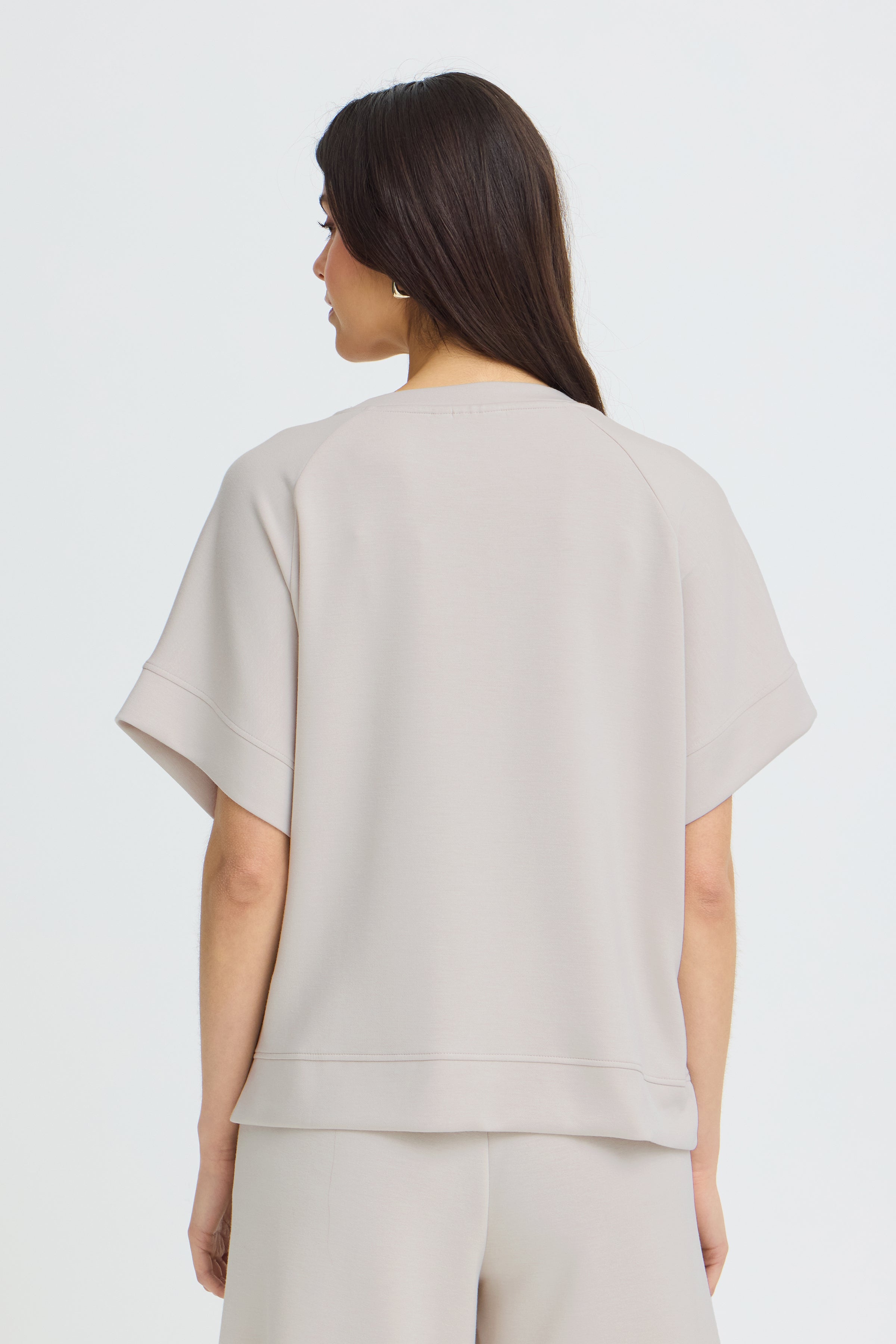 Fransa- Aurora Tee in Gray Morning