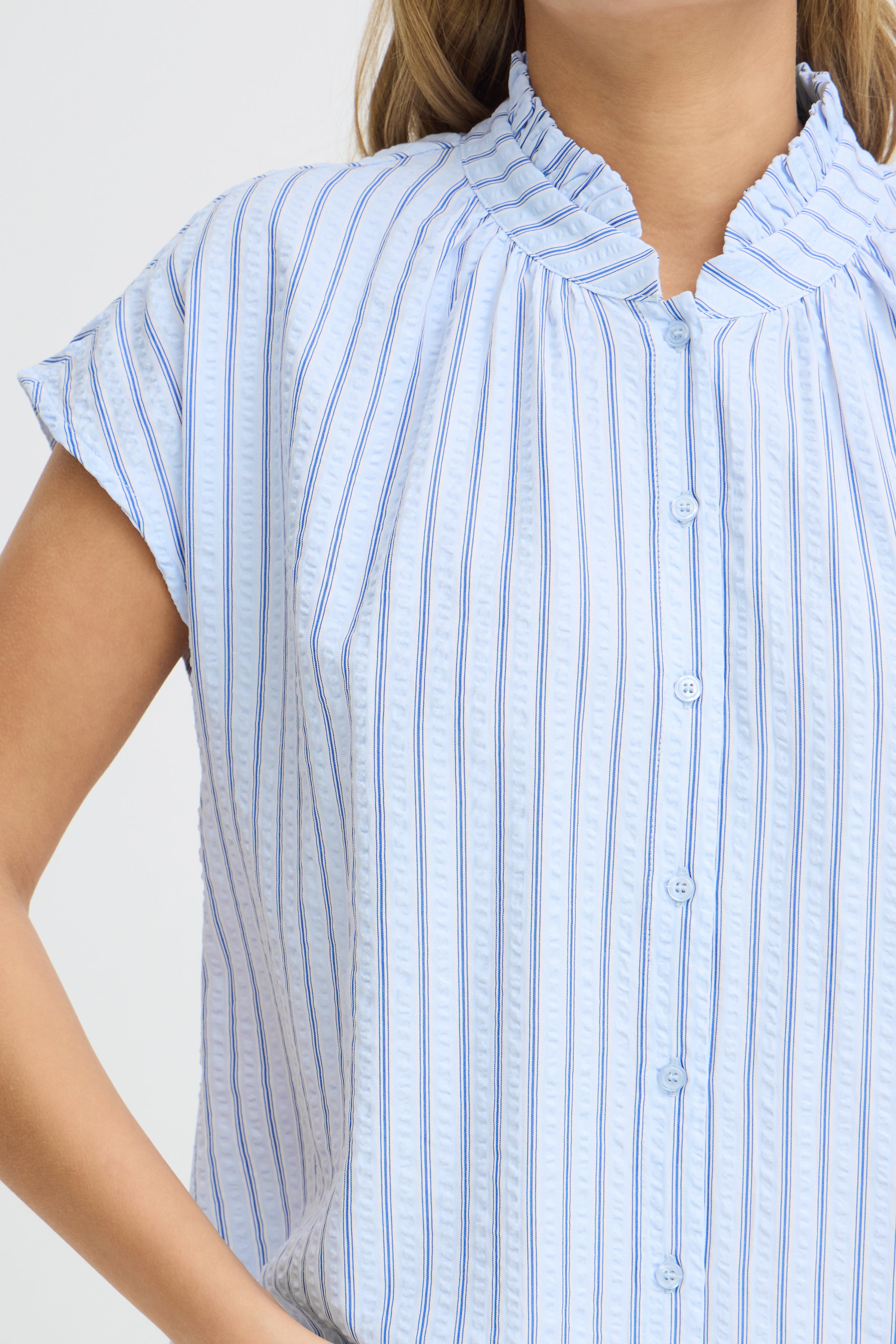 Fransa- Starla Stripe Blouse