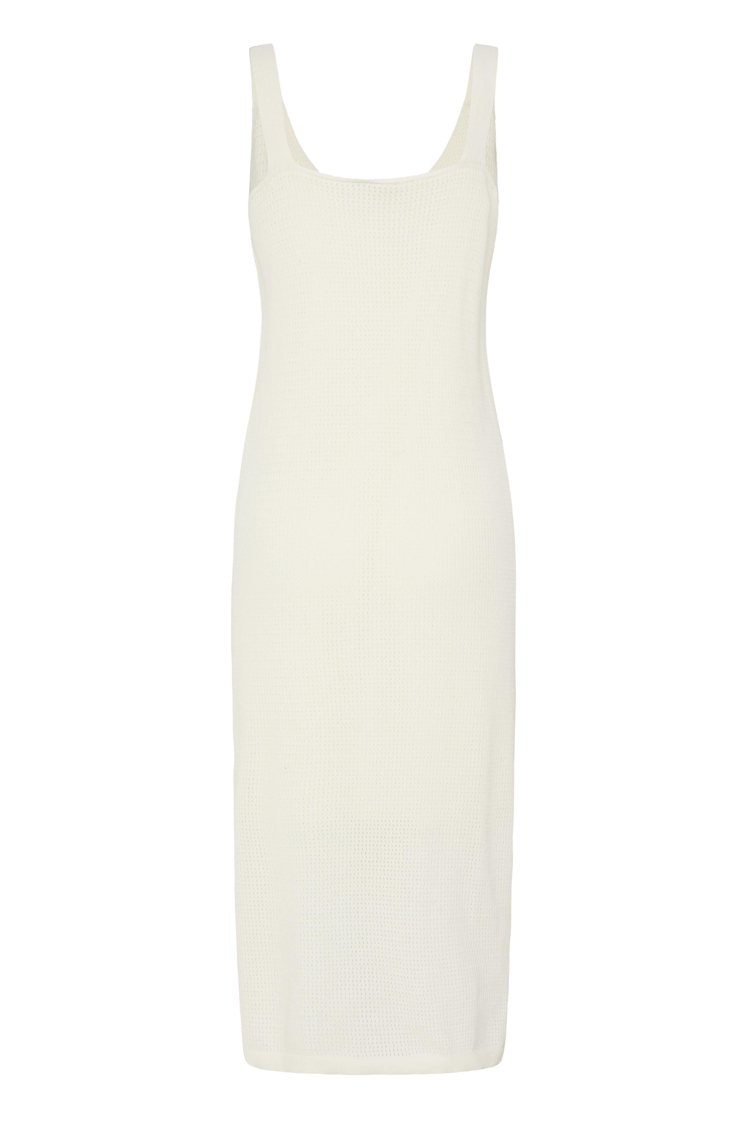 Fransa- Amina Dress in Whisper White