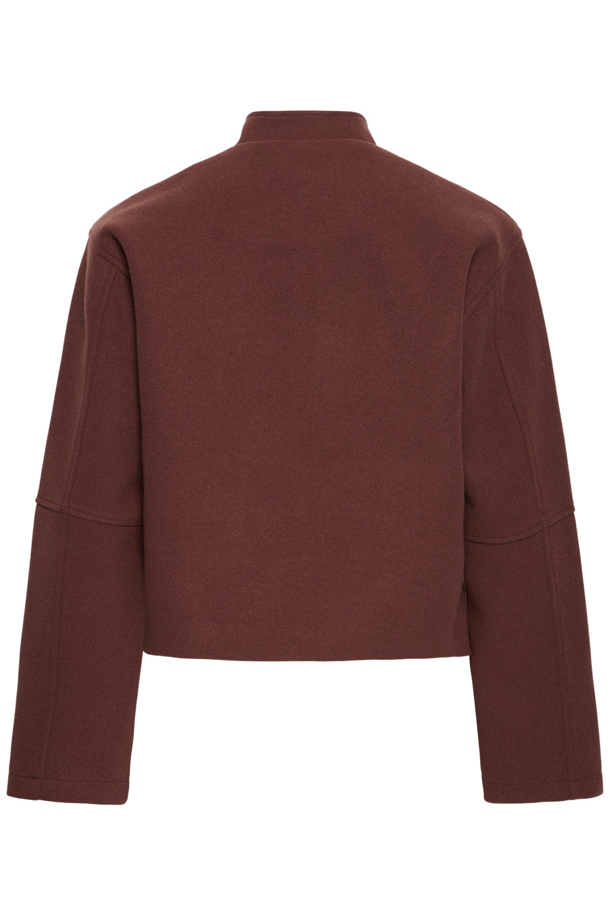Fransa- Joa Zipper Jacket in Rum Raisin