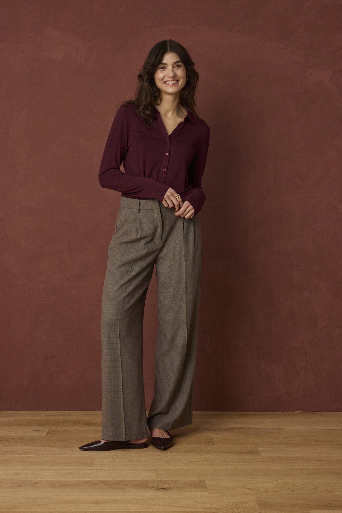 Fransa- Amy Buttoned Blouse