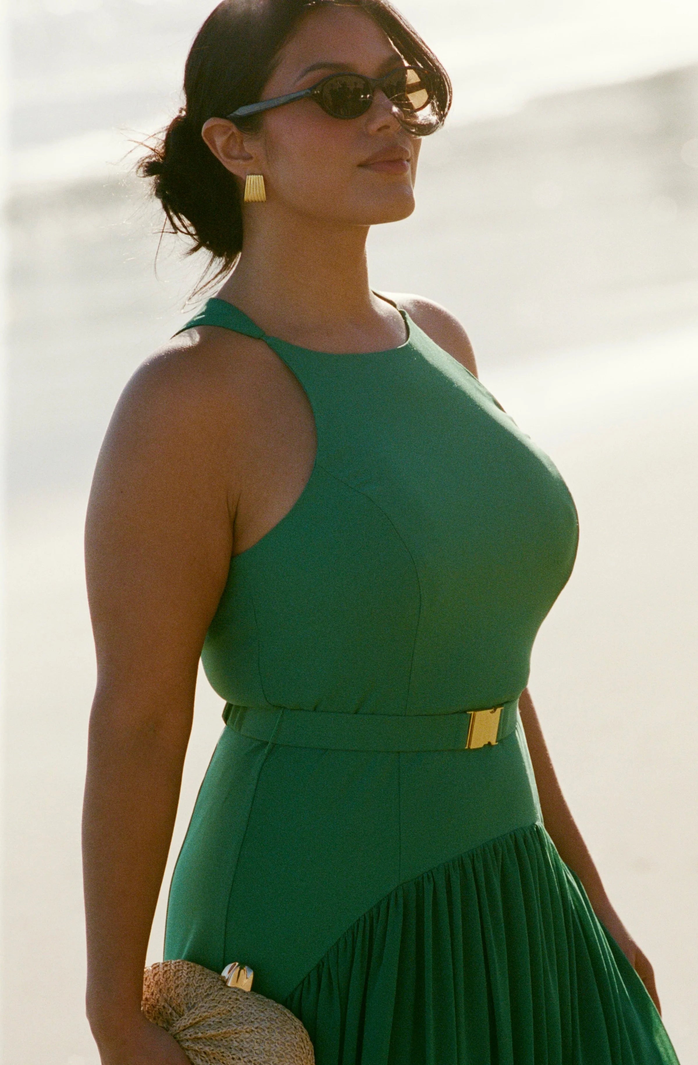 Hutch - Abbey Maxi Dress in Green