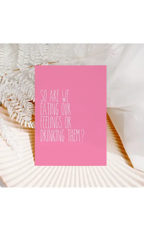 Creativien Studio- So Are We Eating Our Feelings or Drinking Them?