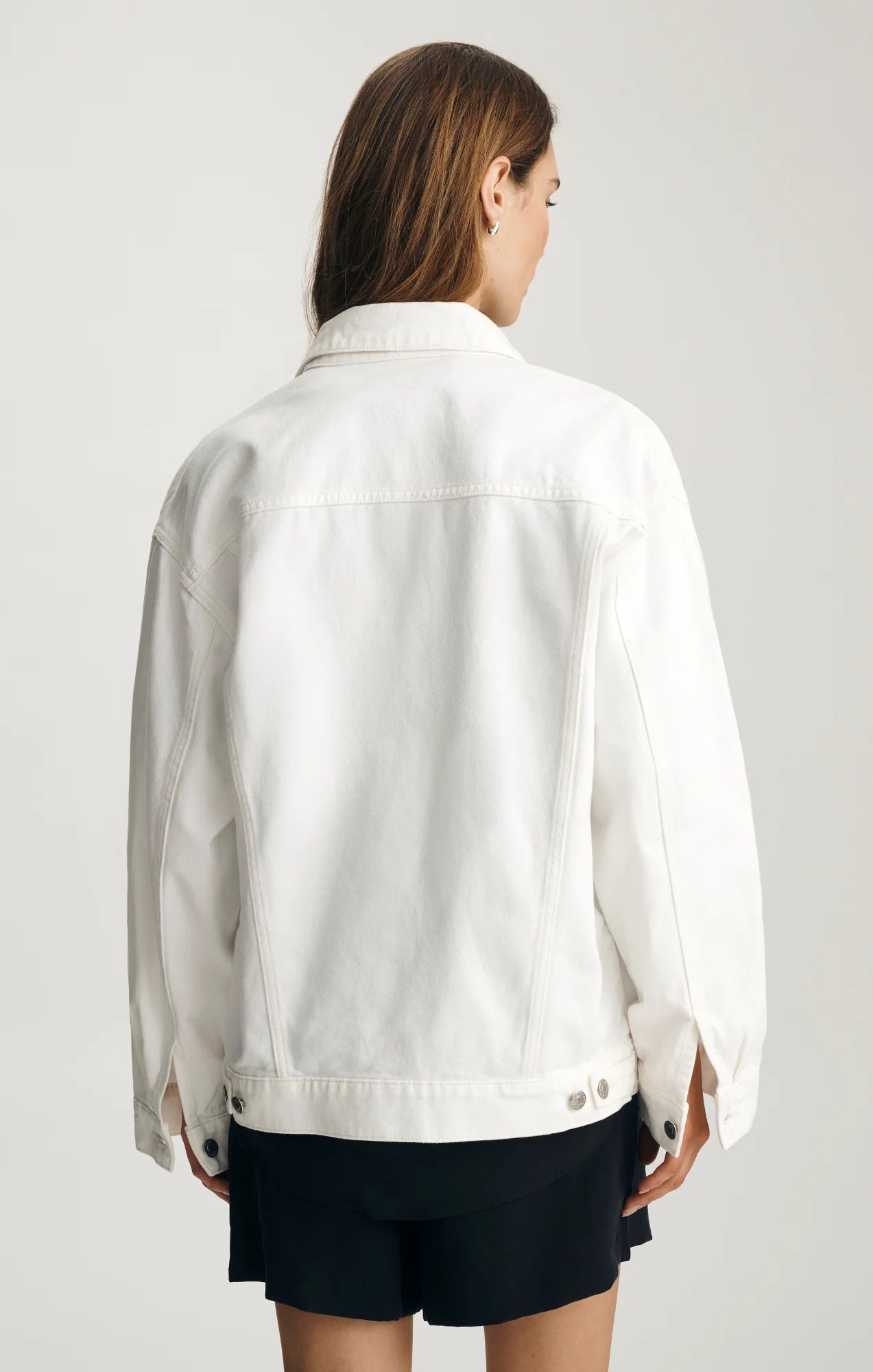 Mavi- Luna Denim Jacket in Off White Denim