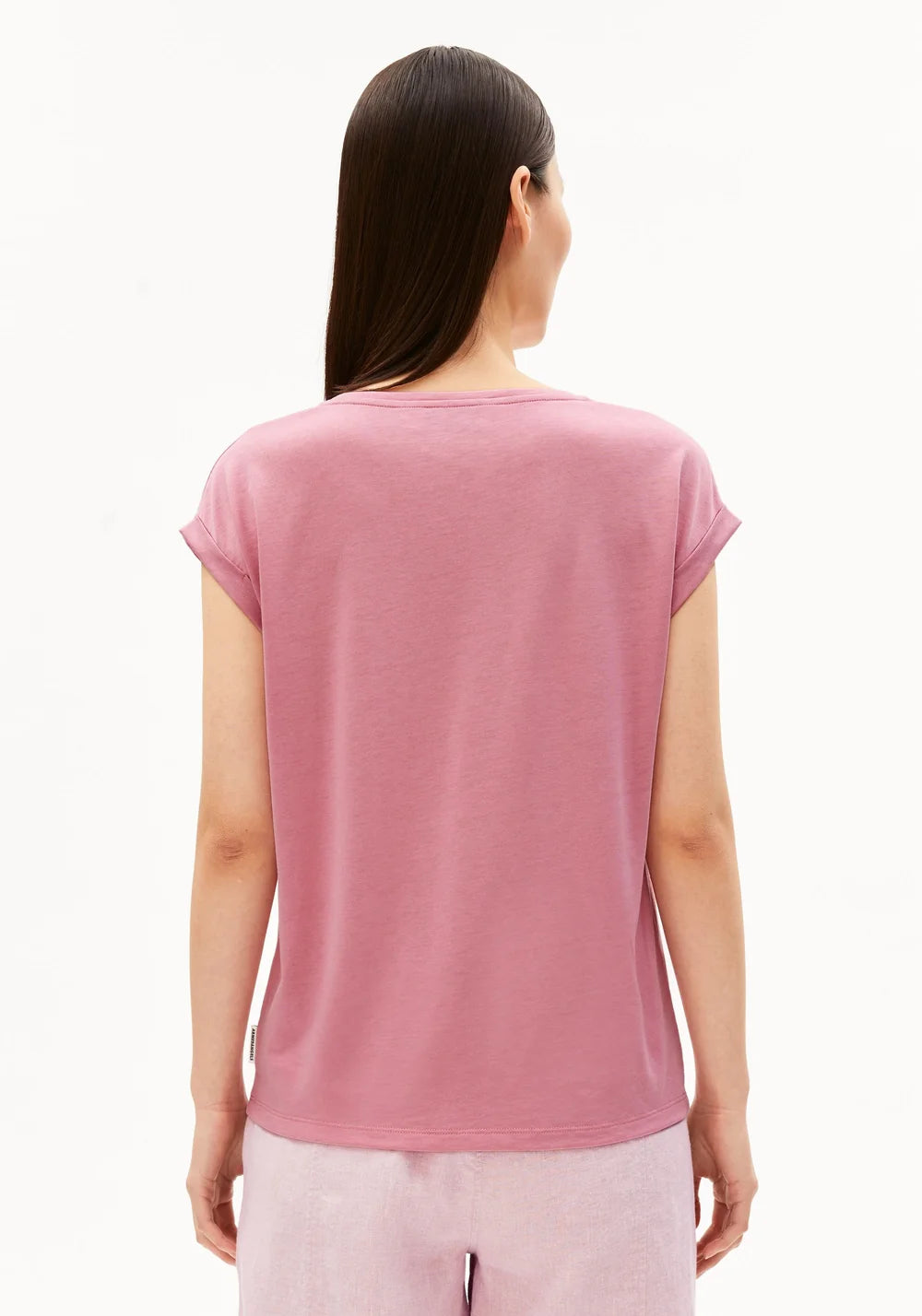 Armed Angels- Jilaana T-Shirt in Washed Berry