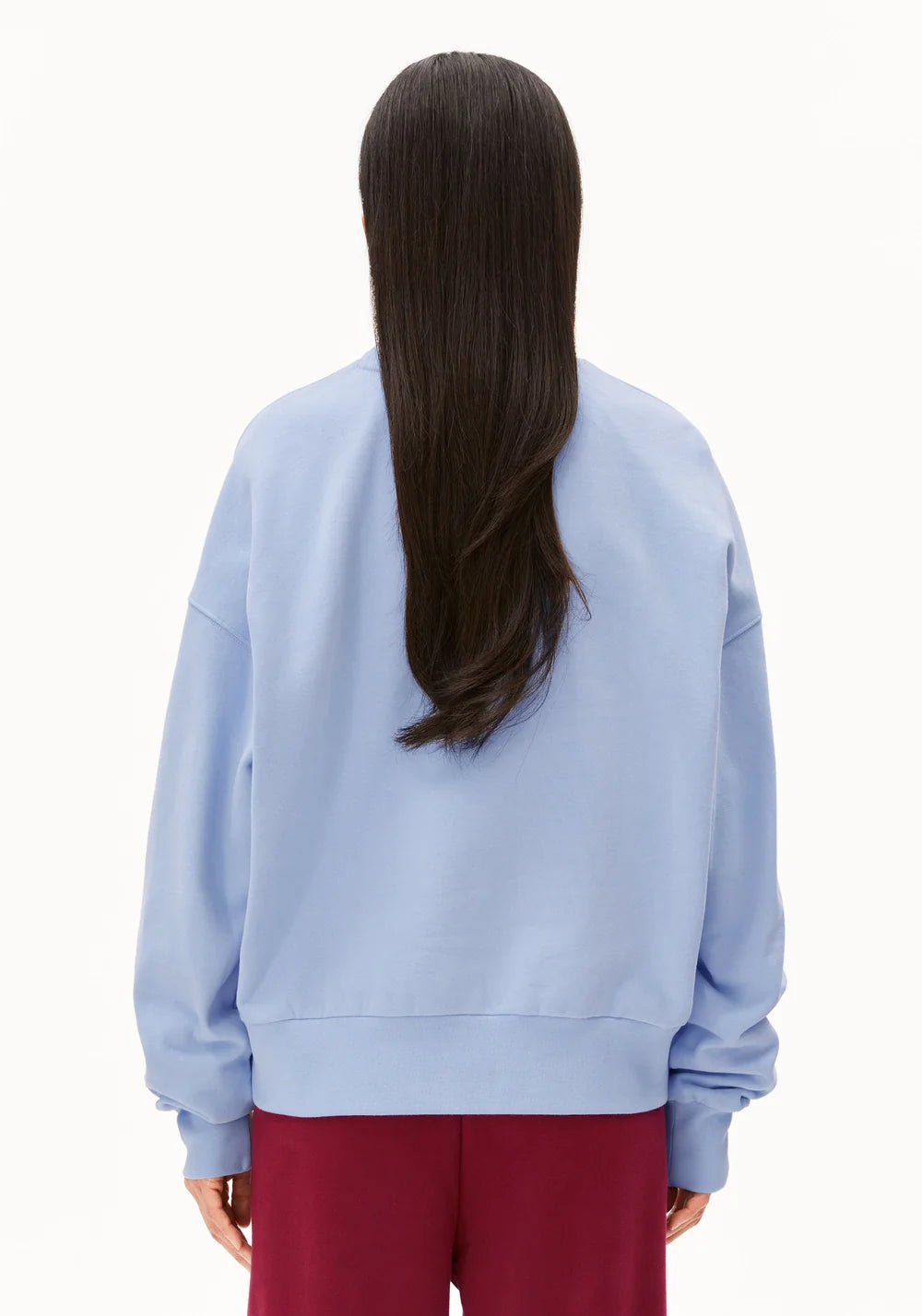 Armed Angels- Iconic Å Alizaa Sweatshirt in Soft Blue