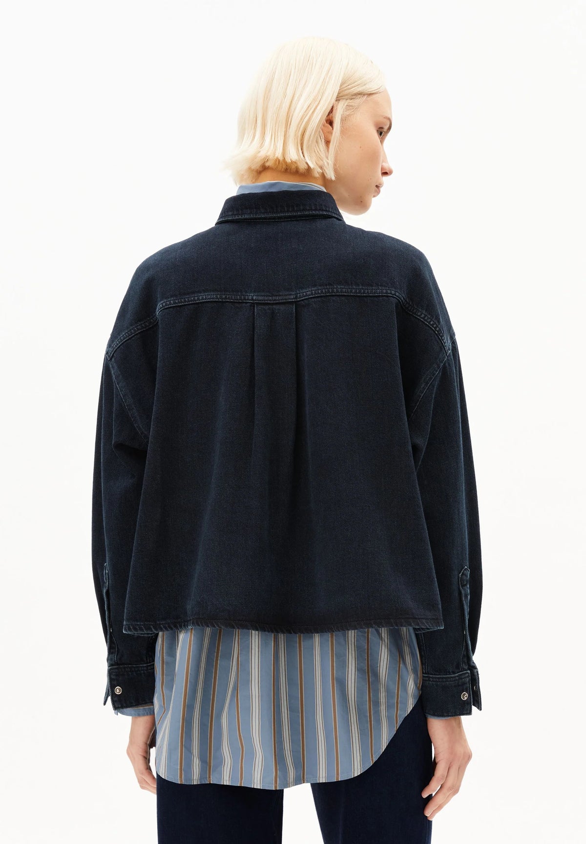 Armed Angels- Nalaani Denim Overshirt in Rinse