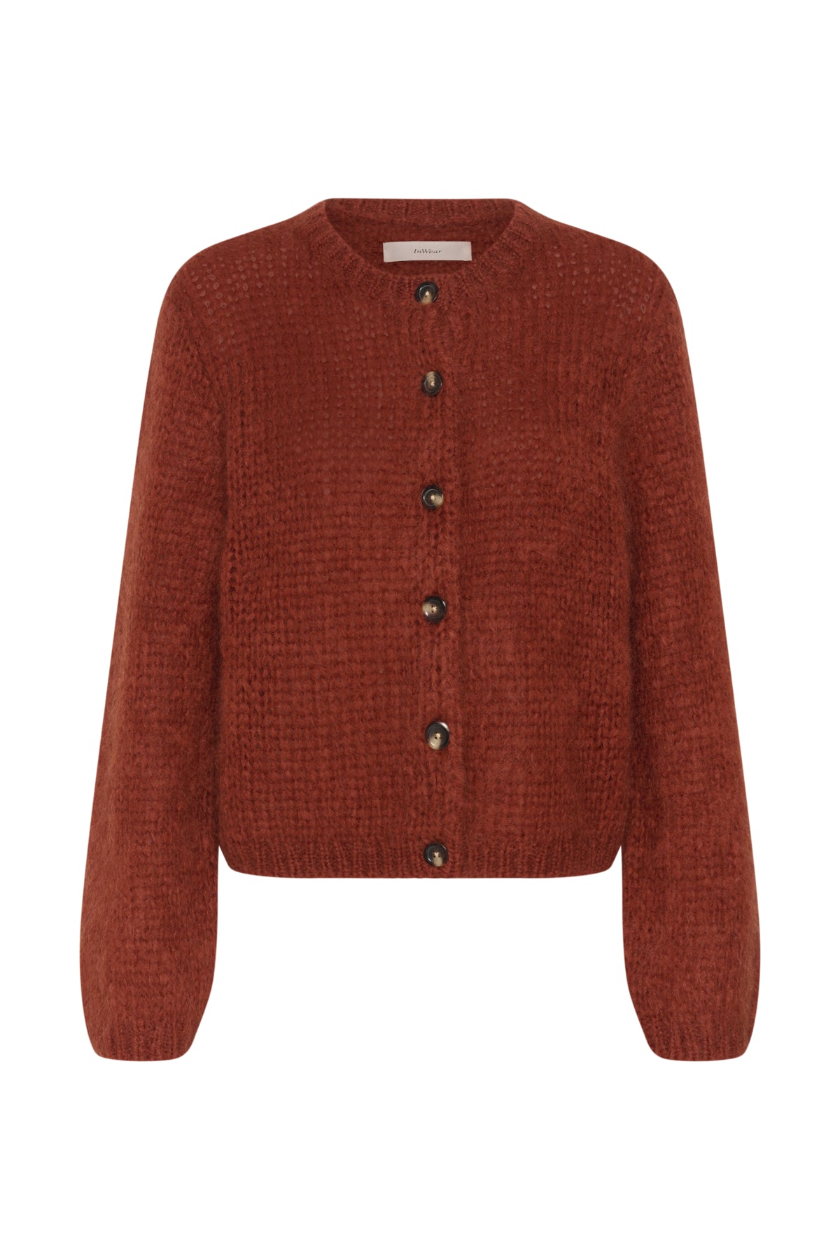 InWear- Jetra Cardigan in Red Ochre