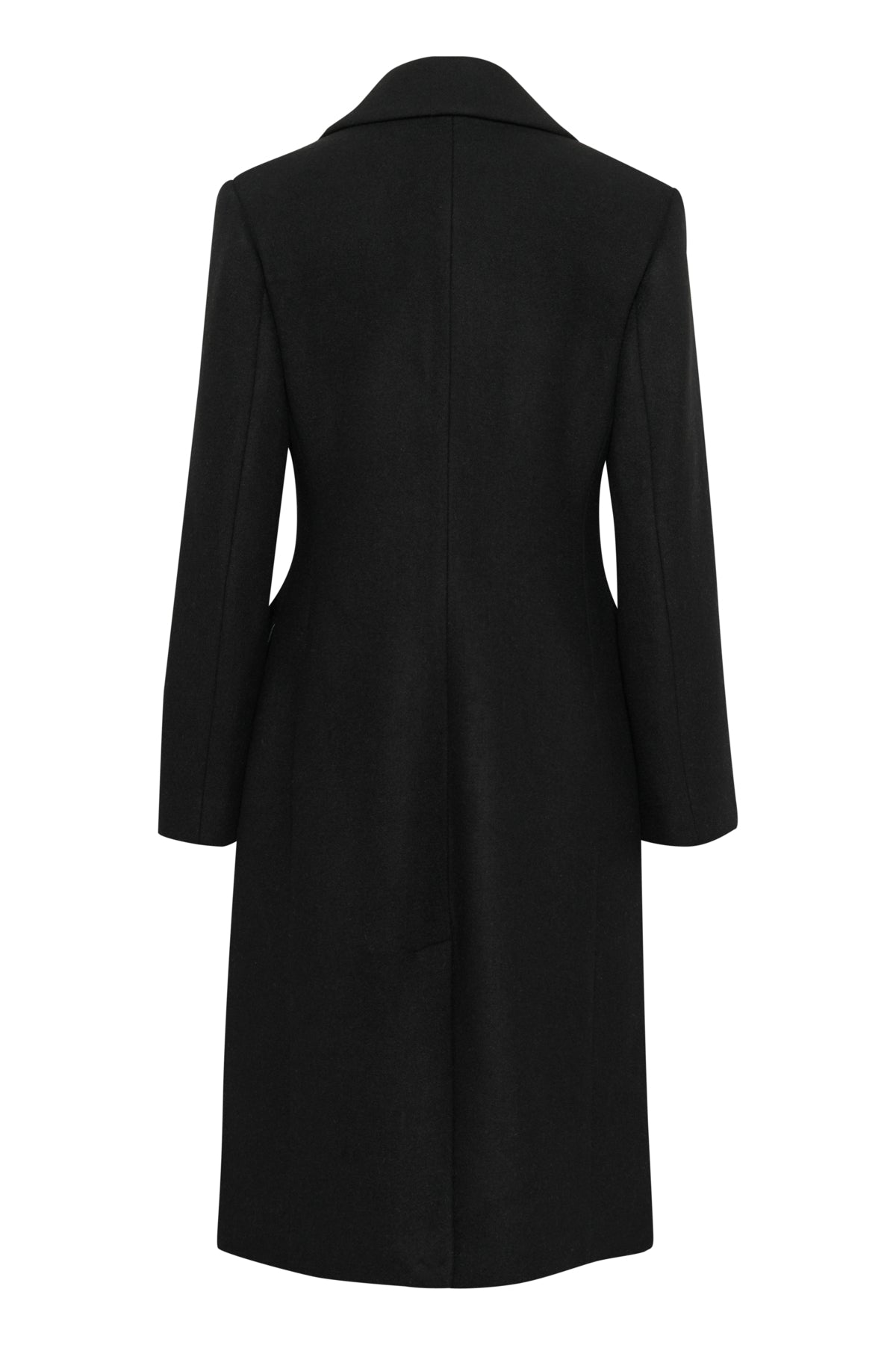 InWear- Thora Lapel Coat in Black