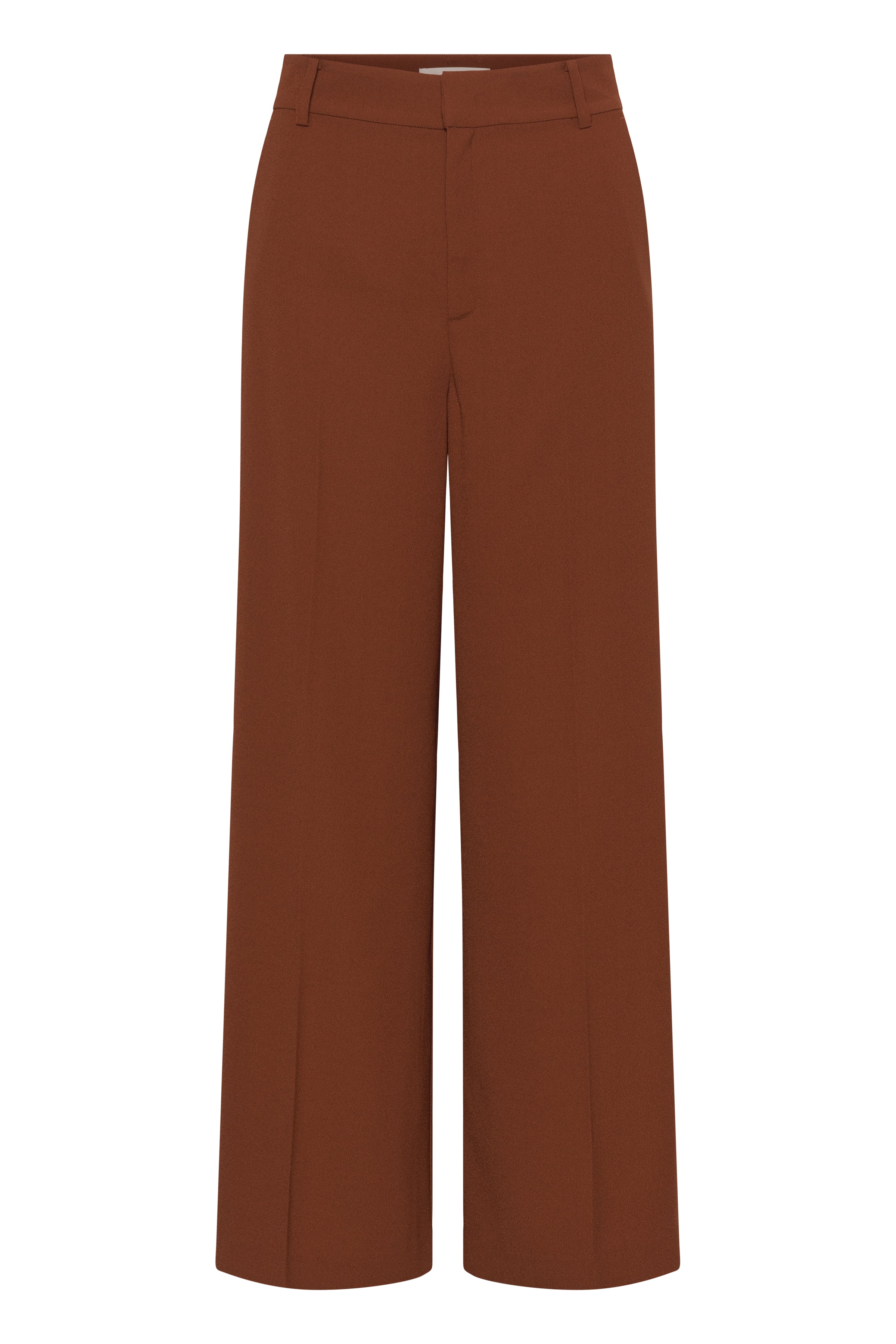 InWear- Briez Slit Pant in  Brandy Brown
