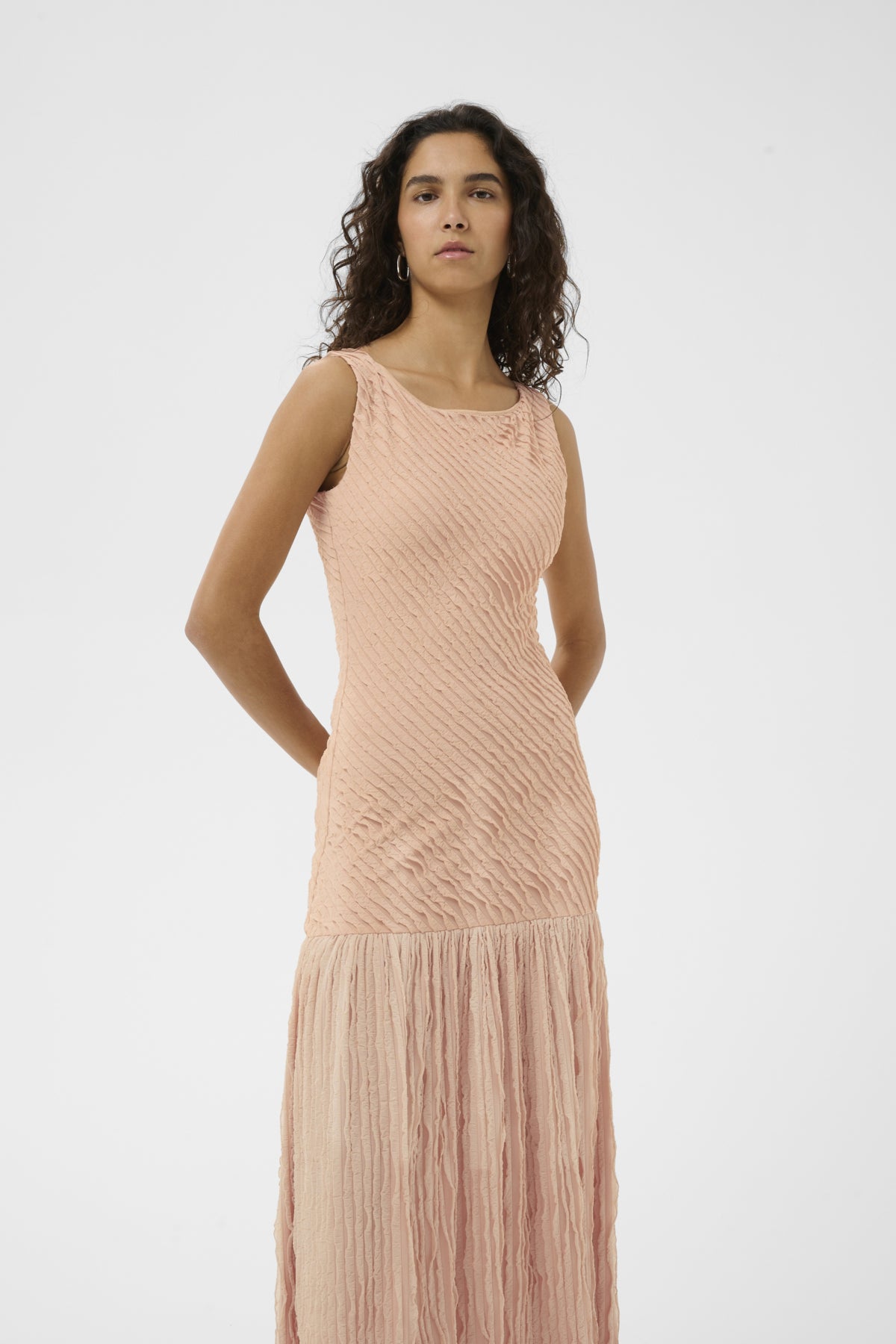InWear- Selma Fest Maxi Dress in Rose Dust