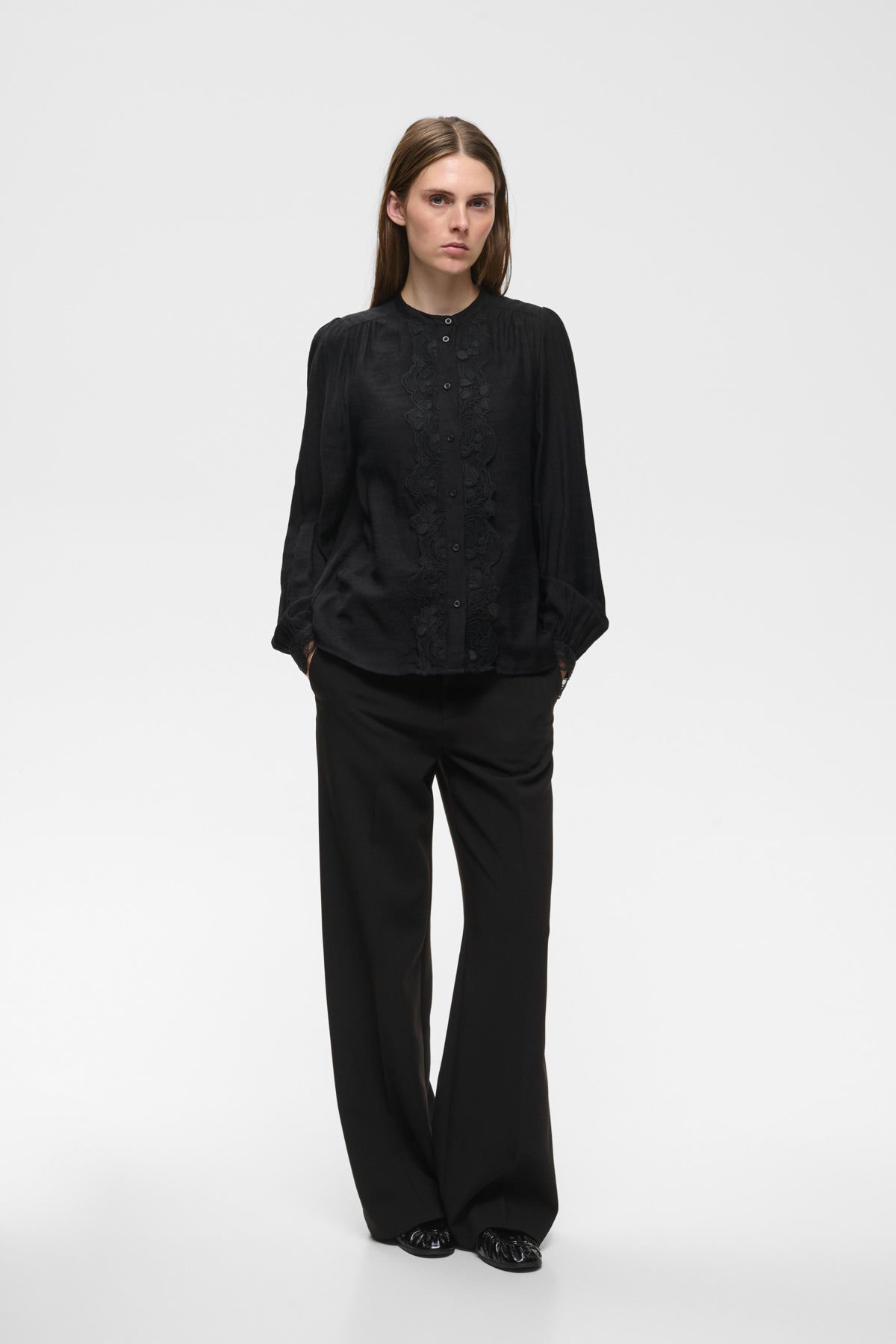 InWear- Cassieh Straight Pant in Black