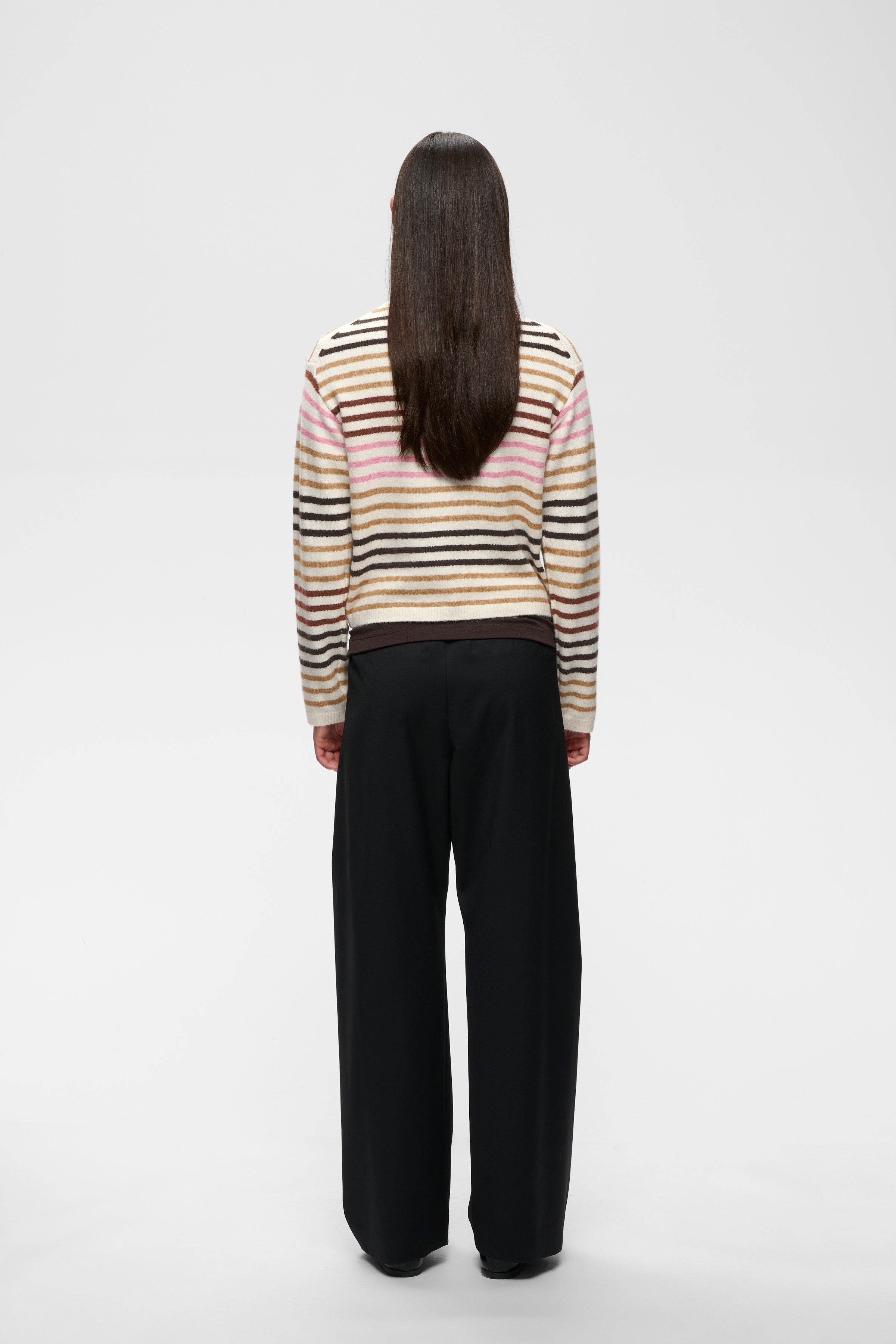 InWear- Guna Classic Cardigan in Multi Stripe