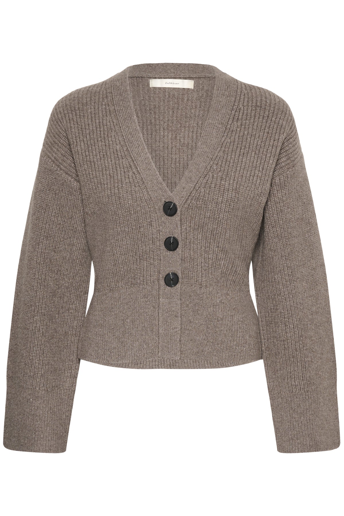 InWear- Noomi Cardigan in Cinder Melange