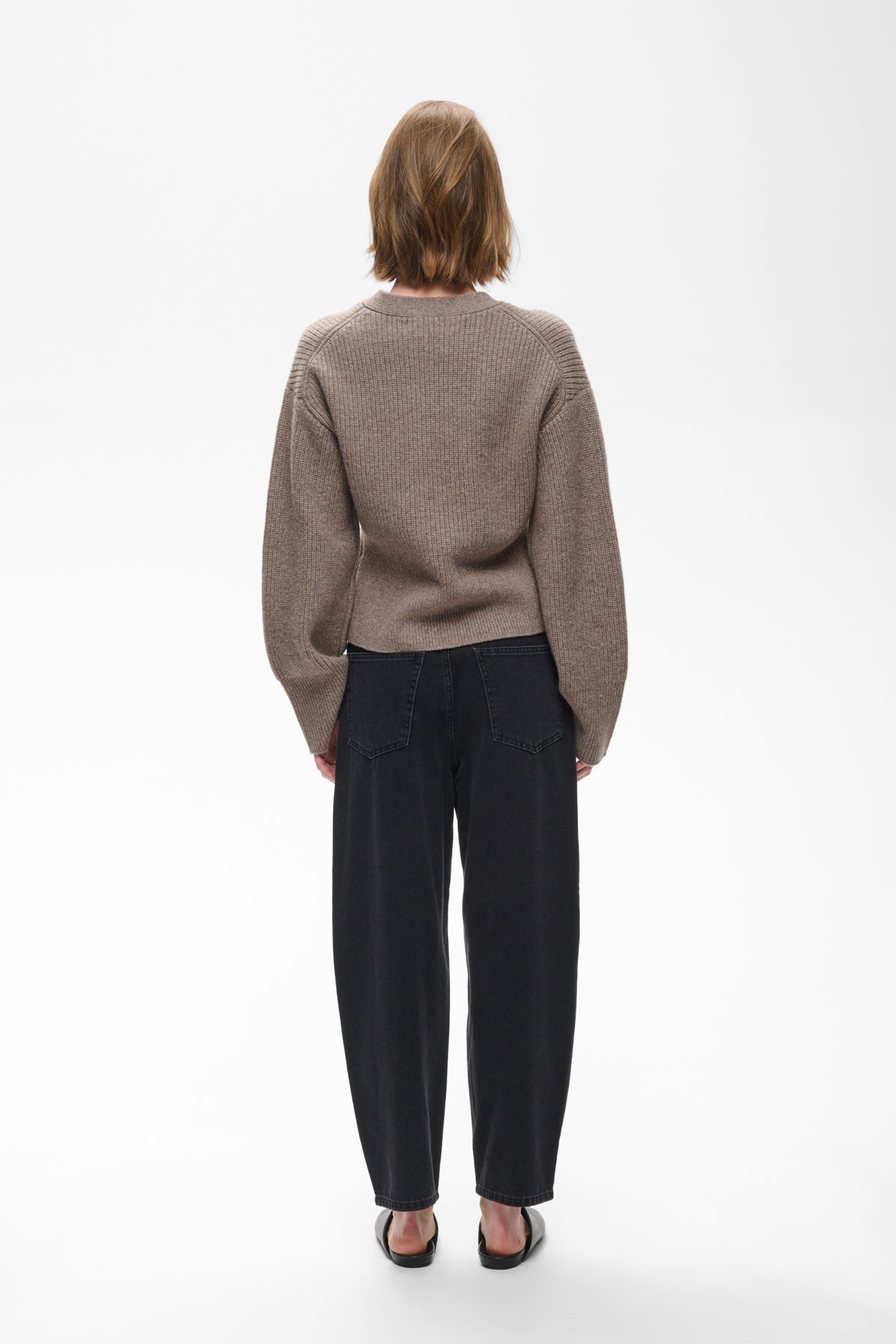 InWear- Noomi Cardigan in Cinder Melange