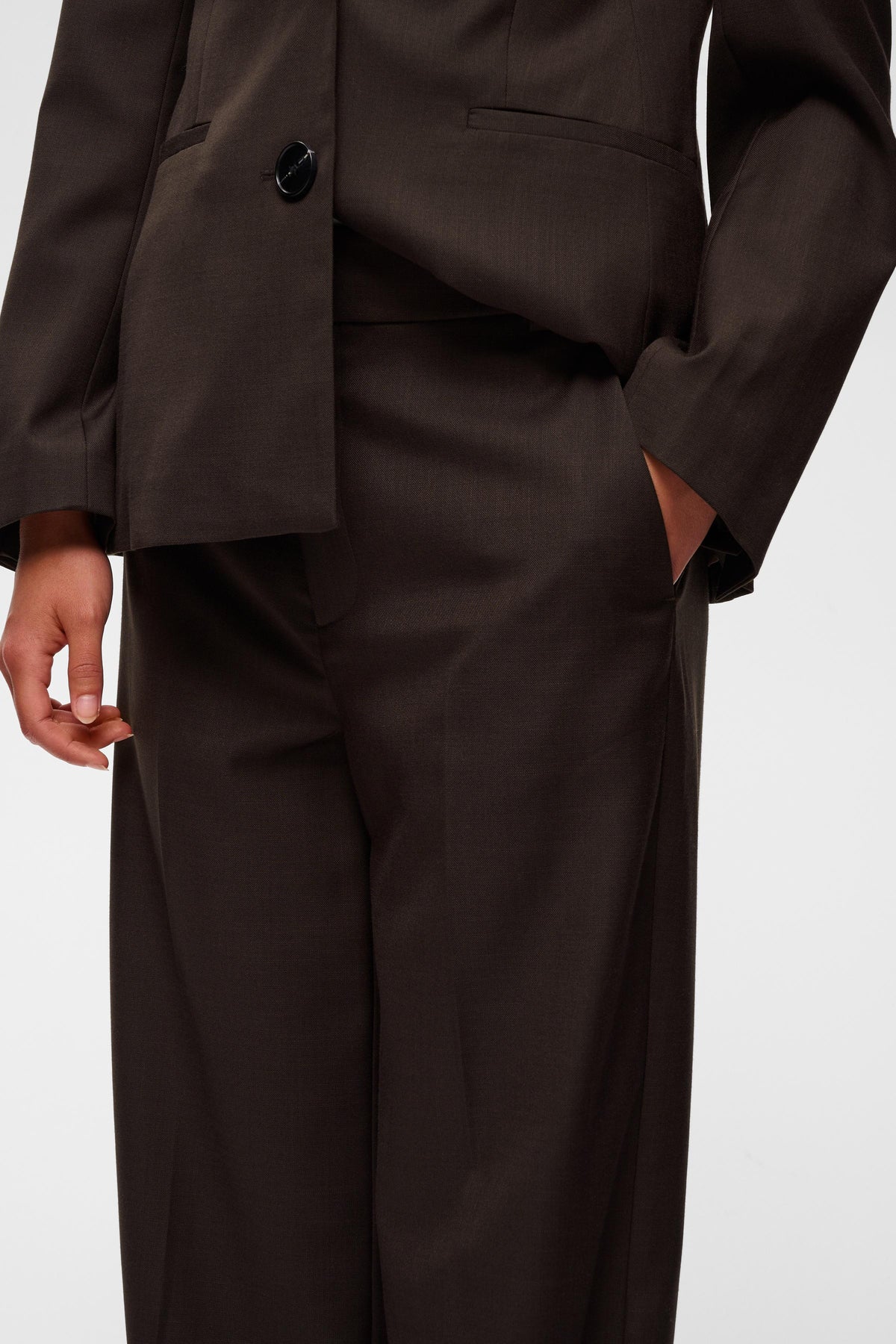 InWear- Cadie Trouser in  Chocolate Brown