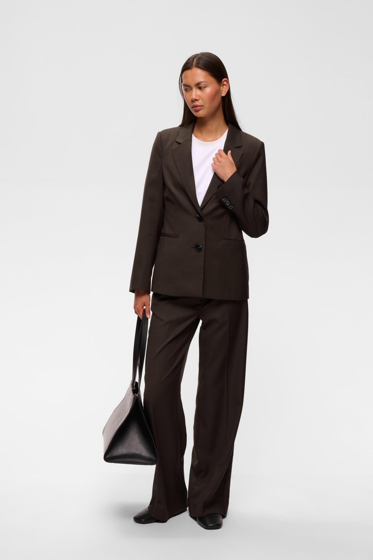 InWear- Cadie Trouser in  Chocolate Brown