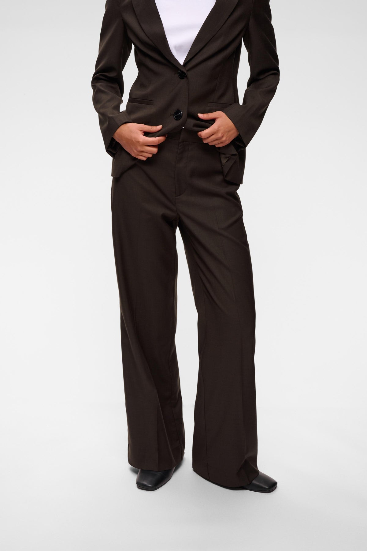 InWear- Cadie Trouser in  Chocolate Brown