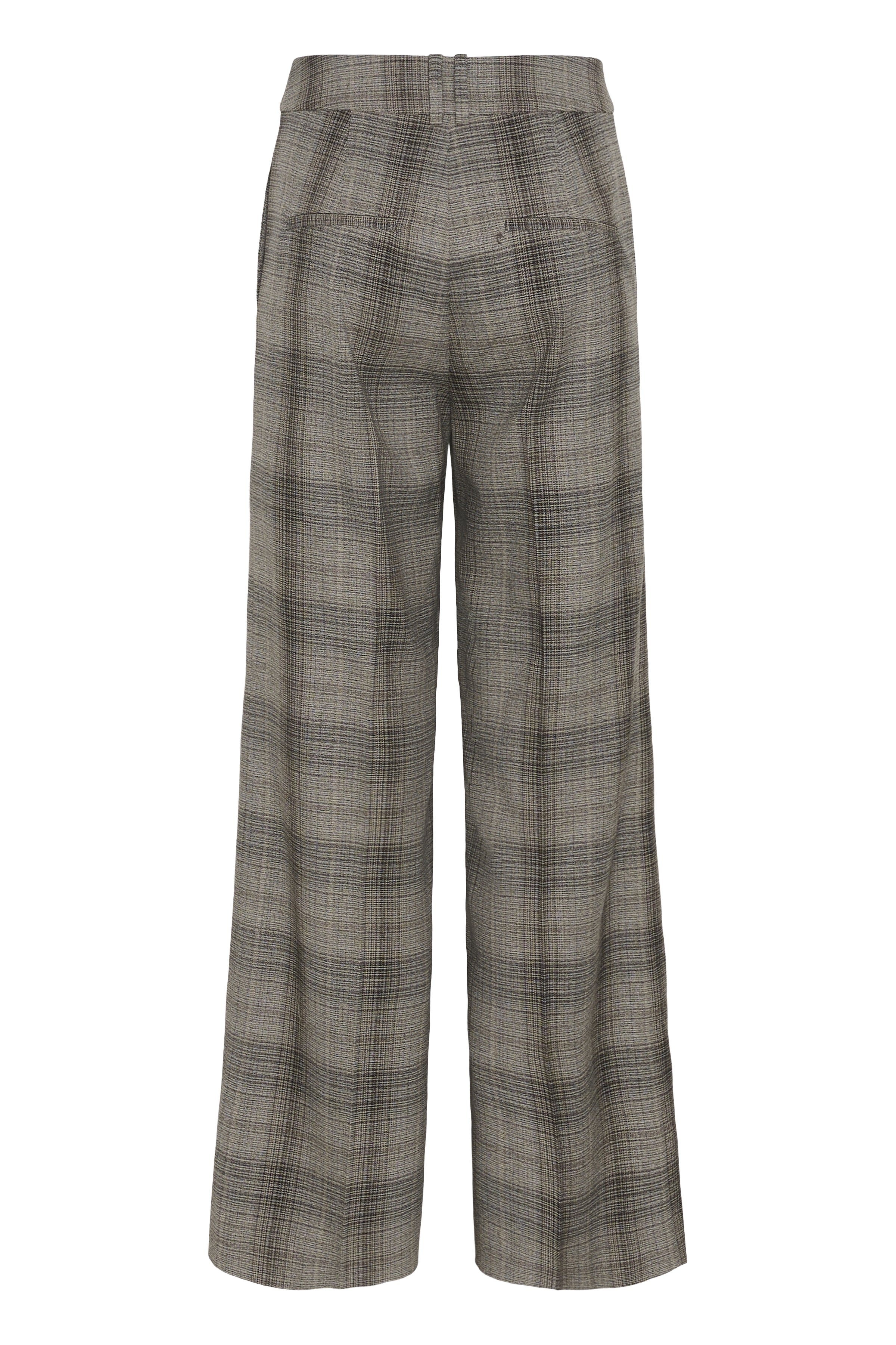 InWear- Checkie Straight Leg Trouser in Brown Fall