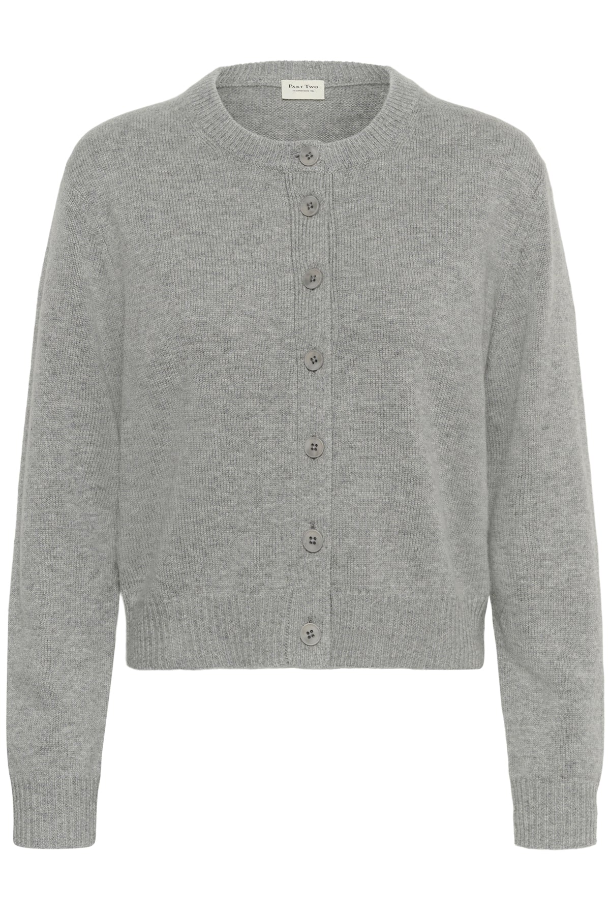 Part Two- Yalda Cardigan in Medium Grey