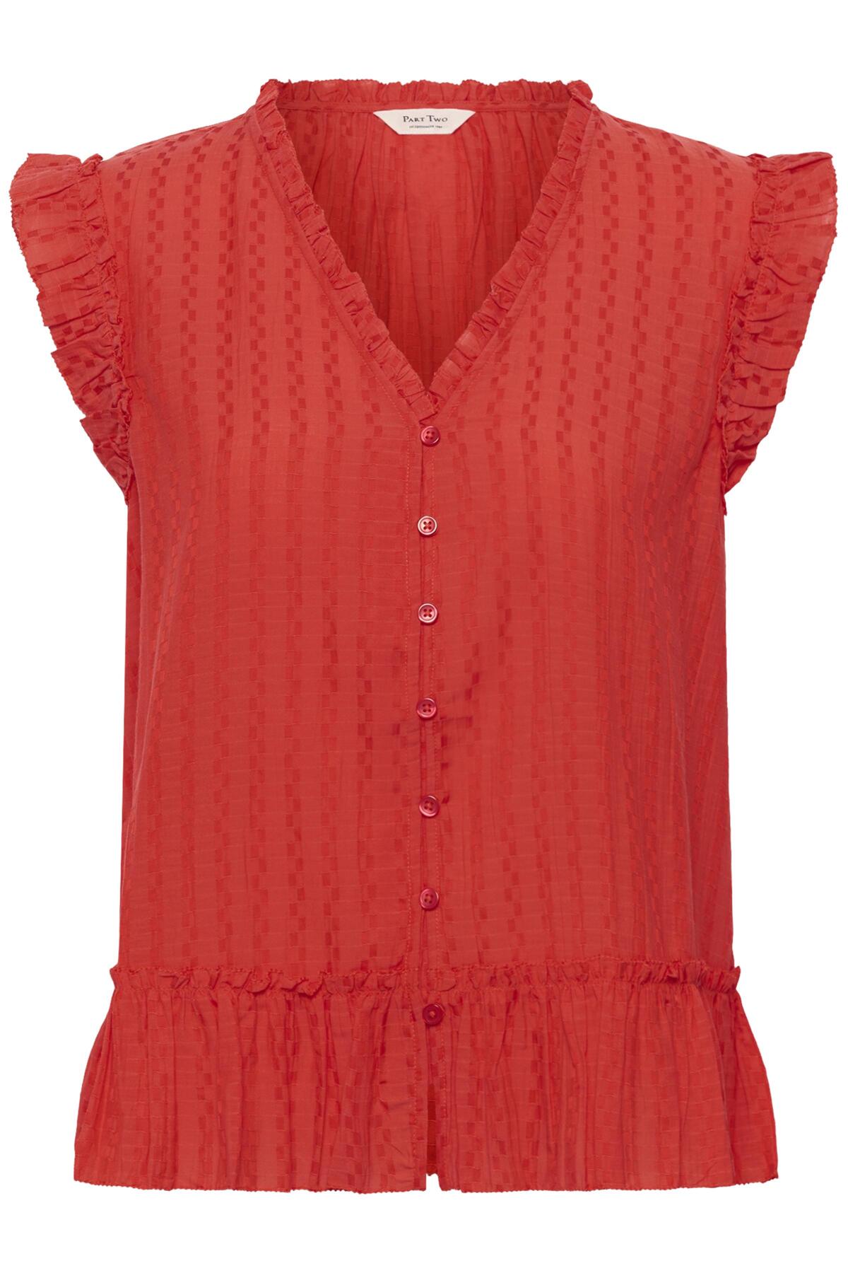 Part two- Aneka Top in Poppy Red